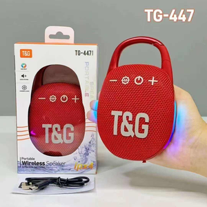 TG-447 Loa Không Dây 1200MAh 10W Cho 5.3 IPX-6 Không Thấm Nước Xách Tay Mini RGB LED Nhấp Nháy Ánh Sáng Cho Điện Thoại Di Động Nhà - Product Image 3