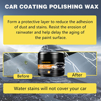 Cire pour voiture en céramique titane YABIKORA, brillance élevée, longue durée, protection hydrophobe pour la peinture automobile