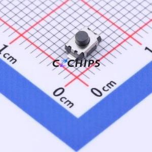 TS-KG88C-ACT25F Tactile Switch SMD Switch Single Pole Single Throw Round Button 2.5N Vertical Mount - Product Image 1