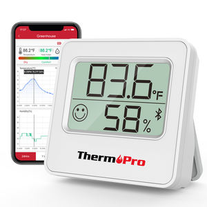ThermoPro TP357 Hygromètre Numérique Thermomètre Intérieur de 260FT Thermomètre Humidimètre avec <span class=keywords><strong>Smart</strong></span> App <span class=keywords><strong>Thermo</strong></span> Hygromètre - Product Image 1