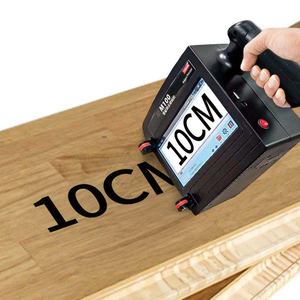 Nieuw Product 10Cm Groot Formaat Drukmachine Logo Datum <span class=keywords><strong>Batch</strong></span> Nummer Symbool Van Houten Doos Stalen Pijp Draagbare Inkjet Printer - Product Image 1