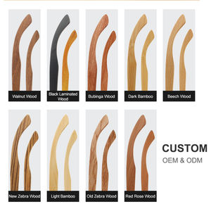 Lunettes de soleil en bois avec logo sur mesure à charnière à ressort durable-Lentille monobloc pour style de rue et pique-niques de week-end - Product Image 6