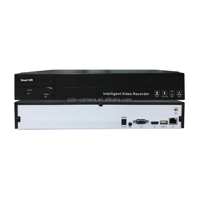 OEM ODM Software Customize NVR Factory CCTV Security Surveillance 4K Camera System 16 Channel 8MP 4K IVR NVR