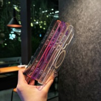Accessoires de téléphone magnétiques à paillettes étoilées pour Samsung S25 Ultra, étui de téléphone brillant pour femmes et filles pour Samsung S25 S24 S23
