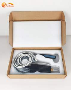 USB preto e branco ultra-som Rectal Linear <span class=keywords><strong>Probe</strong></span> Veterinary Ultrasound Machine for Cattle Use - Product Image 6