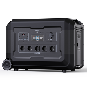 5040WH Pure Sine Wave MPPT Solar Energy System <b>Backup</b> Power Station US EU Portable Solar Generator <b>Battery</b> for Home Use FD-S03-5 - Product Image 1