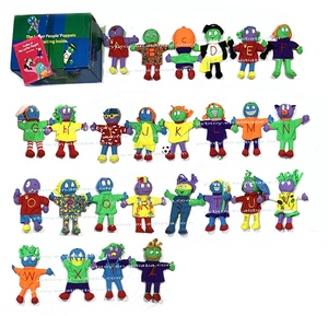 Tùy chỉnh sang trọng tay ngón tay con rối Búp bê đồ chơi nhồi bông con rối tay gấu bông mềm tay con rối nhà máy - Product Image 2