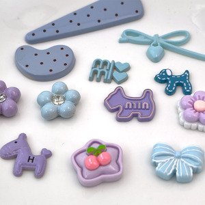 Decoraciones para Zapatos DIY, Flores de Resina Plástica, Lazos para Perros, Accesorios de Joyería para Mujer, Primavera 2026, Origen Yiwu - Product Image 2