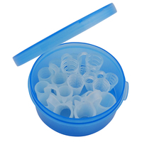 Lot de 4 Dilatateurs Nasaux en Silicone Réutilisables Anti-Ronflement et Anti-Apnée du Sommeil, Aide Professionnelle Personnalisée pour l'Apnée du Sommeil