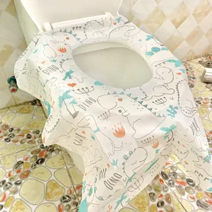 वयस्कों के बच्चों के लिए गैर-बुना कपड़ा डिस्पोजेबल शौचालय सीट कवर कवर