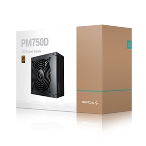 Nouveau DEEPCOOL PM750D Gold 80 Plus PC PSU ATX3.0 pour les alimentations à découpage de bureau de jeu - Product Image 1