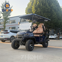 Voiturette de golf électrique polyvalente, 2+2 places, 4 places, idéale pour les centres de villégiature et les hôtels