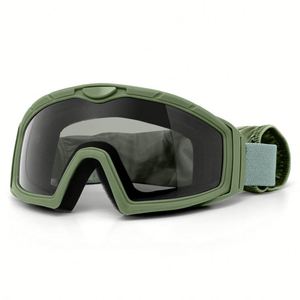 แว่นตาป้องกัน EN166 Yijia หน้ากากป้องกันการเกิดฝ้าสำหรับเล่นกีฬาแว่นตาสำหรับผู้ใหญ่แว่นตาถ่ายภาพเปลี่ยนเลนส์เลเซอร์ Prot - Product Image 2