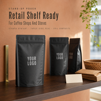Sachet Doypack en Papier Kraft Écologique Refermable avec Fermeture Éclair, Qualité Alimentaire, pour Emballage de Granola, Logo Personnalisé