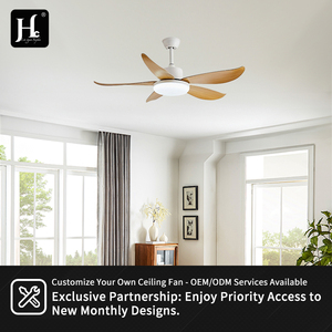 50-inch 220V high-speed high-airflow reversible modern <b>ceiling</b> fan <b>light</b> for outdoor use - Product Image 5