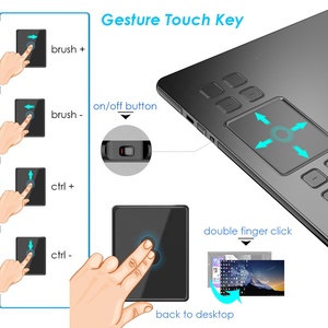 Tableta gráfica de dibujo de arte digital VEIKK A50 de repuesto <span class=keywords><strong>gratis</strong></span> con lápiz óptico P02 - Product Image 3