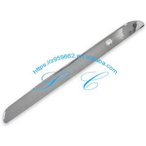 Tapa de maletero trasero, cubierta de puerta trasera, embellecedor de acento cromado para Hiace Van 1998-2004 Wagon, tira de iluminación de matrícula de puerta trasera negra - Product Image 4