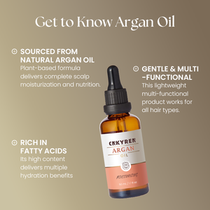 Organik Argan yağı saç derisi tedavisi ile doğal saç büyüme Serum nemlendirici hasarlı saç onarım bölünmüş biter önleme - Product Image 4