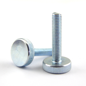 GB835 Flat Head Hand Tightening <b>Screws</b> Knurled Large Round Head Bolts Adjustable <b>M3</b> M4 M5 M6 M8 M10 - Product Image 2