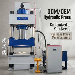 Presse hydraulique servo à quatre colonnes de 1000 tonnes pour le formage par emboutissage profond et le façonnage de métaux, avec certificat CE et personnalisation - Product Image 1