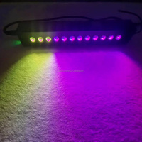 Motor de Luz de Fibra Óptica LED RGB de 12 V y 12 Orificios, 3 W/6 W/9 W, con Efecto de Estrella Fugaz, Clasificación IP44, Ra90 CRI, Control Remoto por Aplicación Móvil, Color Blanco