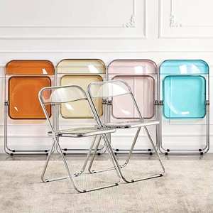 Fashion Design Foldable Restaurant <b>Chairs</b> Clear Acrylic Folding <b>Chair</b> for Weddings Event - Product Image 1