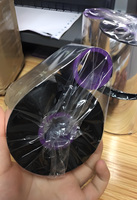 Cinta de Transferencia Térmica de Resina de Cera Premium TTO de 24 mm x 600 m para Impresoras de Etiquetas HP, Uso en Códigos QR y Códigos de Barras para Embalaje