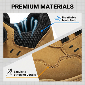 Chaussures basses pour hommes Yearning, dessus en cuir artificiel, toutes saisons. Design polyvalent, tendance, respirant, en maille légère - Product Image 4
