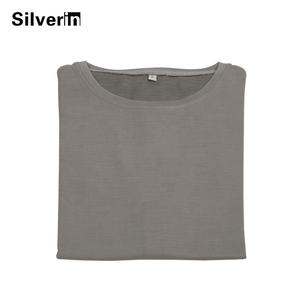 เสื้อยืดแขนยาวผู้ชายใยเงินป้องกันคลื่นแม่เหล็กไฟฟ้า EMF ป้องกันรังสี  นุ่มมาก - Product Image 2