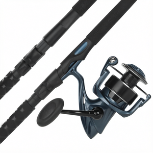 Canne à pêche à la ligne en eau douce à queue plate en 2 sections, action rapide, en carbone, pour la pêche en rivière, pêche hivernale, fabricant OEM personnalisé - Product Image 1