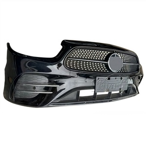 Pour <span class=keywords><strong>Mercedes</strong></span> Benz W213 Factory Fit pare-chocs avant mise à niveau haute qualité ABS carbone garde barre faciale pour E300 E400 AMG Style <span class=keywords><strong>luxe</strong></span> - Product Image 5