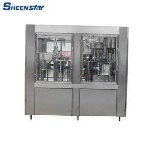 High quality carbonated drink gas water sparkling water filling machine