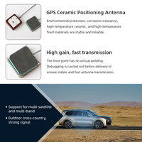 Module céramique GPS à gain élevé Positionnement actif 18*18 Antenne en céramique Polarisation verticale RoHS Compatible GNSS GPS