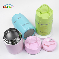 Vente chaude Thermos En Acier Inoxydable Fiole À Vide Pot De Nourriture Conteneurs De Stockage Des Aliments Bocaux Boîte À Bento En Acier Inoxydable