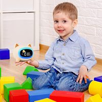 Despertador Digital Recargable para Niños, Simulador de Amanecer, Reloj Despertador LED con Luz Nocturna para Despertar