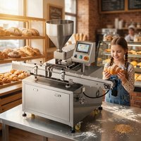 Machine automatique de remplissage de croissants, machine à injecter la crème, la confiture et le chocolat pour boulangerie commerciale