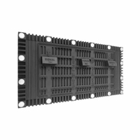 Extérieur p2.5 p3 p4 p5 Flexible Haute Luminosité Étanche Souple LED Module D'affichage Creative Ronde Cercle Courbe LED Tunnel Écran