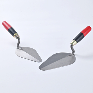 Truelle de maçonnerie en acier à haute teneur en carbone avec manche en bois pour outils de construction murale - Product Image 4