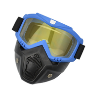 OEM 8005 PC Lentille Full Face Goggle Moto Bike Goggle Mask Amovible Motocross Goggles MX Glasses