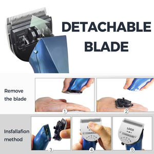 Cuchilla Ajustable 5 en 1 <span class=keywords><strong>para</strong></span> Cortapelos <span class=keywords><strong>de</strong></span> Aseo Canino Compatible con Esquiladoras Profesionales <span class=keywords><strong>WAHL</strong></span> <span class=keywords><strong>para</strong></span> Animales - Product Image 6