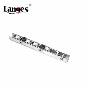 Nhiệm vụ nặng nề nhôm hồ sơ 4 bánh xe điều chỉnh trượt ẩn đôi Cửa & cửa sổ con lăn với vít - Product Image 2