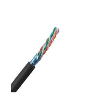 Cuivre droit à travers le prix du câble réseau Cat6 Utp