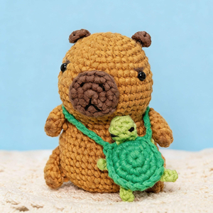Kit de crochet pour débutants : Sac à dos Lapin et Tortue faits main, collection complète d'animaux au crochet faits soi-<span class=keywords><strong>m</strong></span>ême - Product Image 4