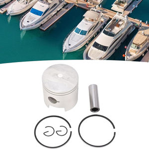 Set Piston 61N-11636 (0.50MM O/S) 72.5MM untuk Motor Tempel Yamaha 2 Tak 25HP 30HP 61N-11636-00-00 61N-11636 61N-11636-00 - Product Image 3