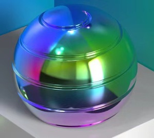 May mắn chuyển quay Gyro động máy tính để bàn quay bóng nhôm hợp kim chống căng thẳng <span class=keywords><strong>Fidget</strong></span> <span class=keywords><strong>Spinner</strong></span> khuyến mại quà tặng đồ chơi - Product Image 1