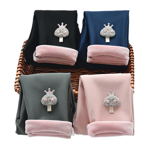 <span class=keywords><strong>Leggings</strong></span> in <span class=keywords><strong>pile</strong></span> spesso da ragazza Qianchuan, capispalla invernali eleganti: pantaloni Extra spessi per bambini, padella di cotone caldo per bambini - Product Image 1