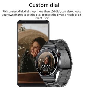 <span class=keywords><strong>Reloj</strong></span> Inteligente <span class=keywords><strong>LIGE</strong></span> BW0382 con Llamadas para Hombre, Monitor de Salud, NFC, Control de Acceso, Resistente al Agua, Pantalla HD, <span class=keywords><strong>Reloj</strong></span> Deportivo Inteligente - Product Image 5