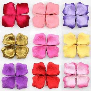 Petali di rosa essiccati di seta artificiale del petalo del fiore artificiale di vendita caldo 2022 per le <span class=keywords><strong>decorazioni</strong></span> di nozze - Product Image 3