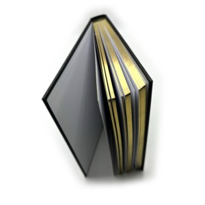 Tùy chỉnh bìa cứng máy tính xách tay in ấn chương trình nghị sự Nhật Ký phun cạnh máy tính xách tay - Product Image 1