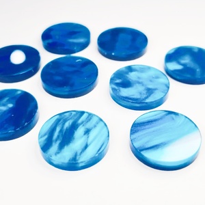 22mm phẳng backgammon đá pearled <span class=keywords><strong>shesh</strong></span> besh quầy mịn Vòng cạnh chouette đánh dấu - Product Image 2